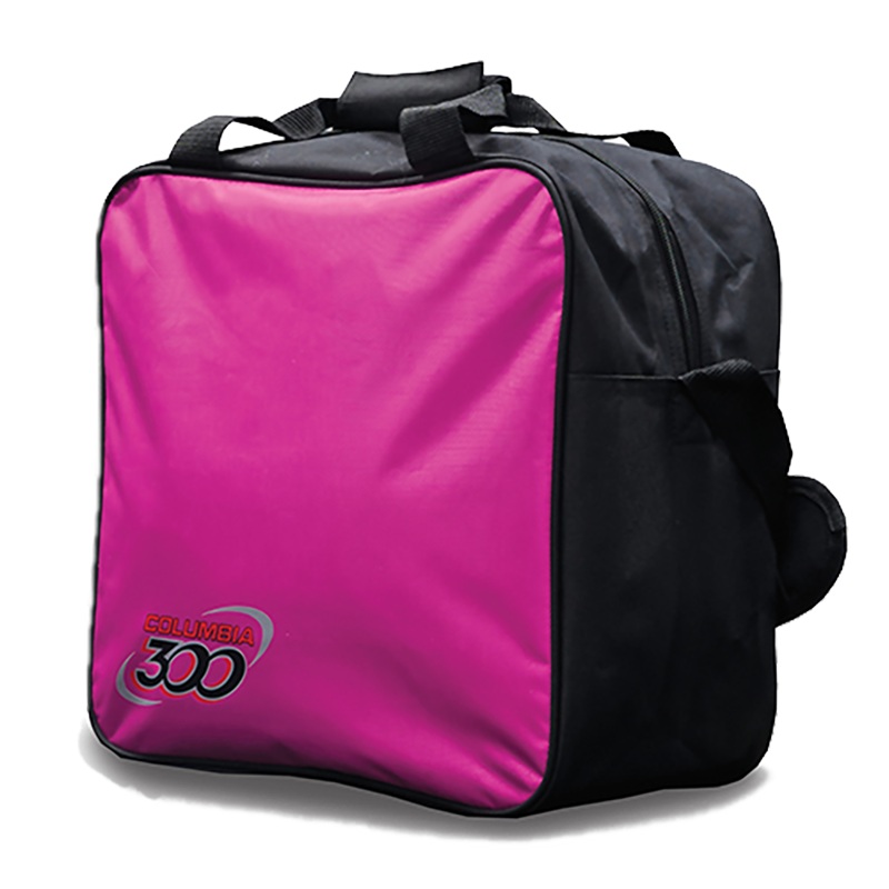 C300 White Dot Single Tote – Pink