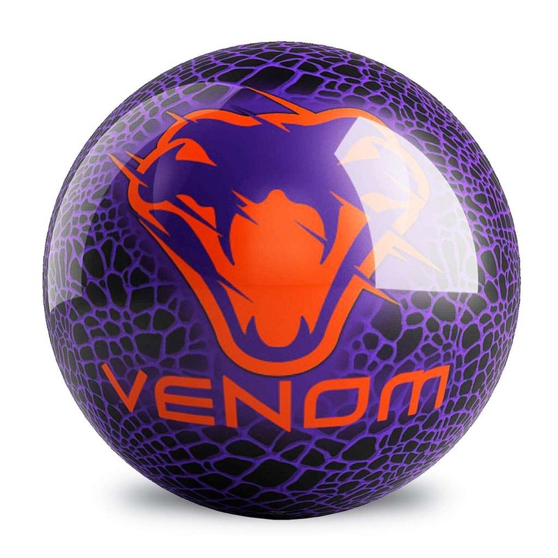 Motiv Venom Spare Bowling Ball – Purple/Orange