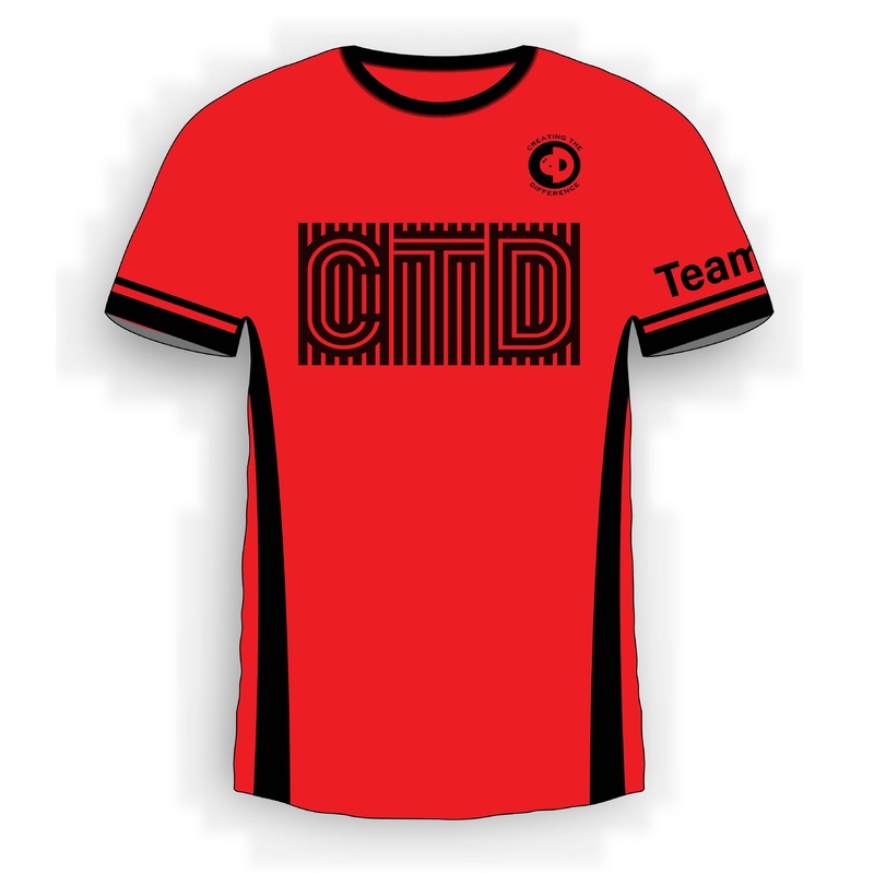 Stripe Type Red Jersey