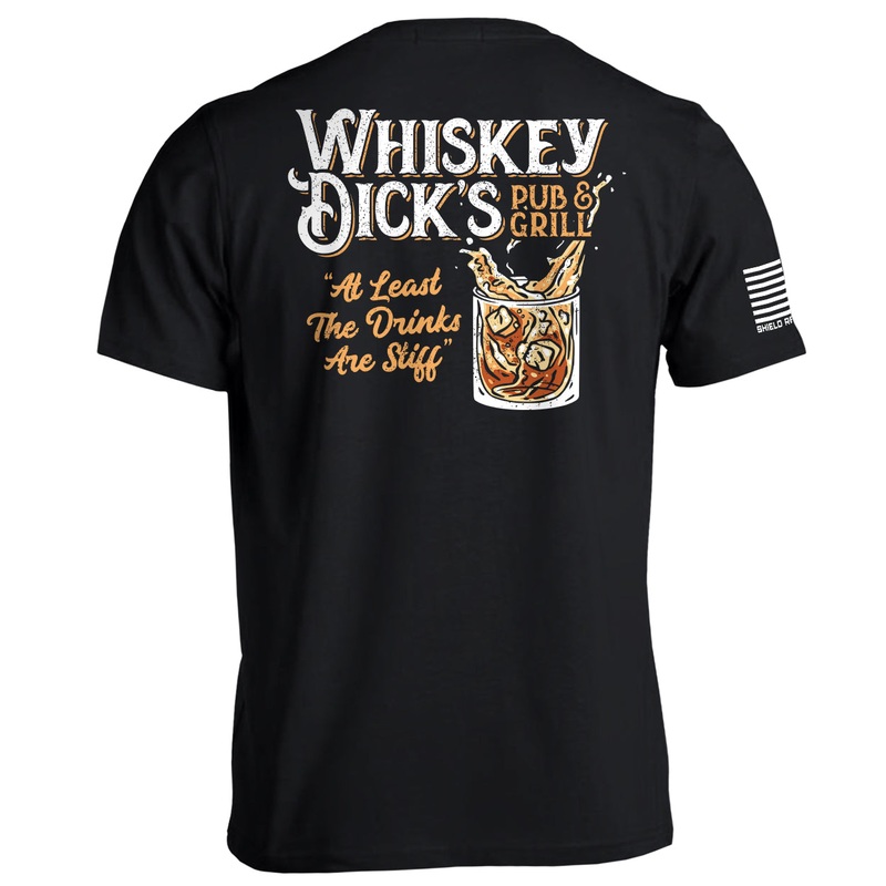Whiskey Dick’s Pub & Grill|Tee|Comfort Colors Long Sleeve|Hoodie|Black|Navy|Ox Blood|True Navy