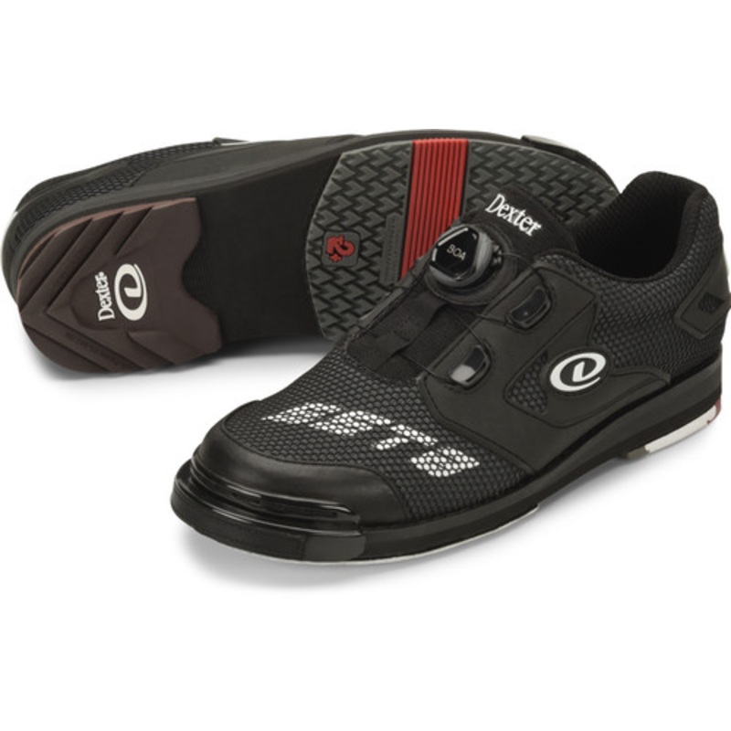 Dexter Men’s SST 8 Power-Frame Boa Bowling Shoes – Black/Grey