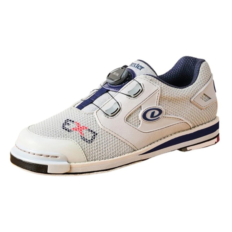 Dexter Mens WIDE WIDTH SST 8 Power Frame BOA ExJ Bowling Shoes (For RIGHT AND LEFT HANDED bowlers. Men’s WIDE EE shoe sizing) – Grey