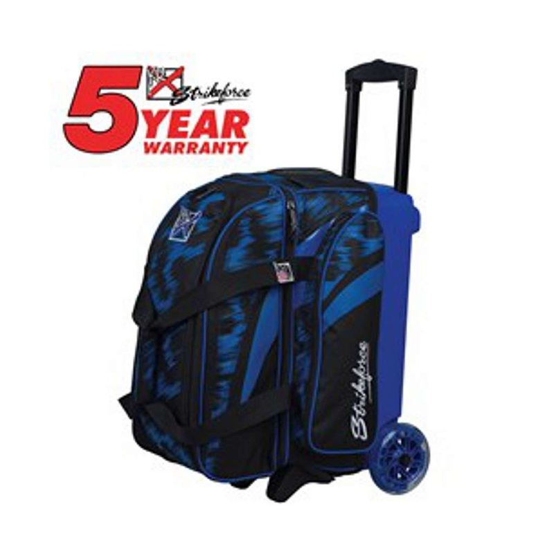 KR Cruiser Scratch Double Roller Bowling Bag – Royal