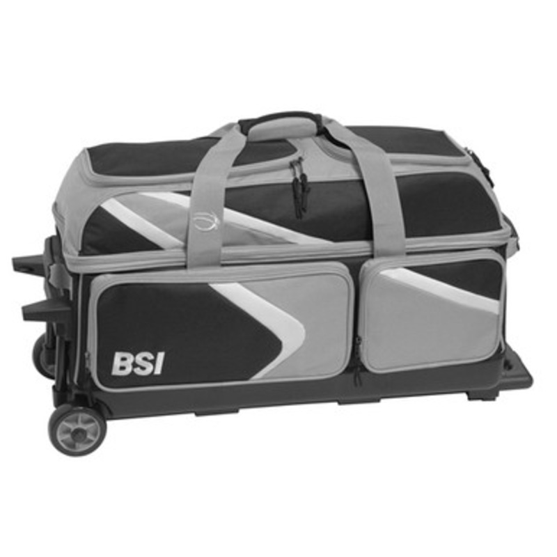BSI Dash 3 Ball Roller Bag Black/Grey