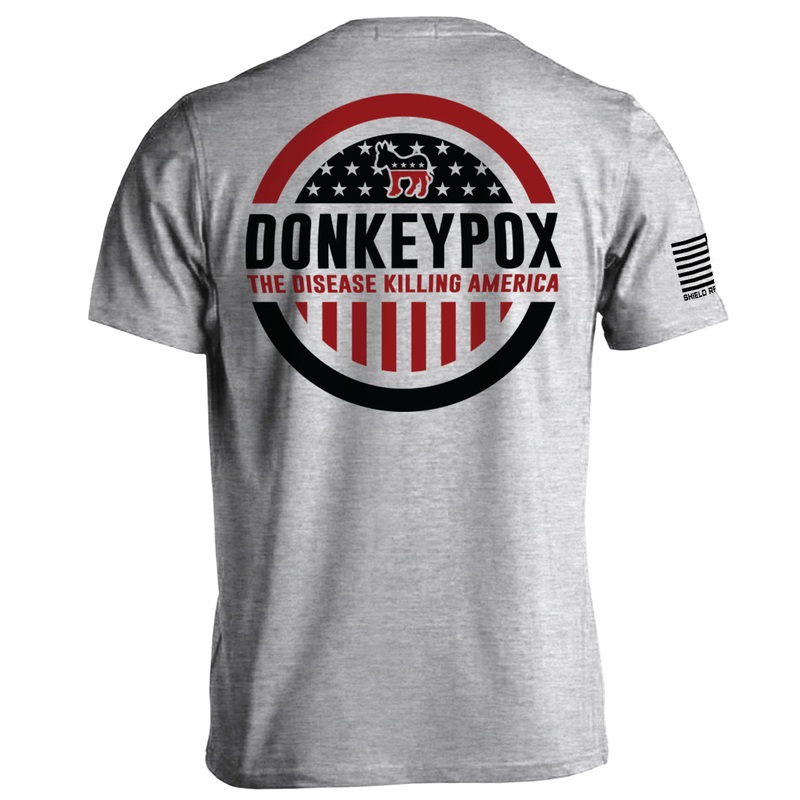 Donkeypox|Tee|Sport Grey