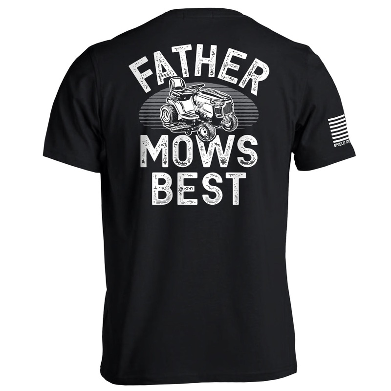 Father Mows Best|Tee|Comfort Colors Pocket Tee|Comfort Colors Long Sleeve|Hoodie|Black|Navy|Military Green|Tan|White|Light Green|True Navy|Army