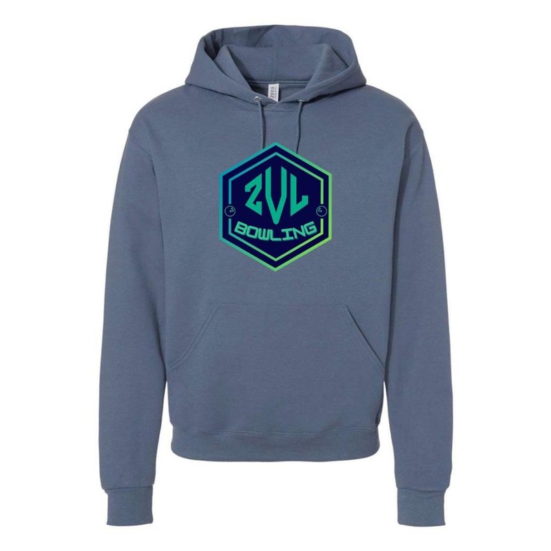 ZVL Bowling Unisex Hoodie – Denim