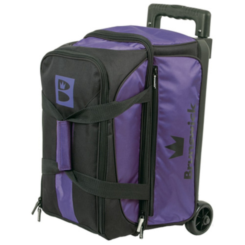 Brunswick Blitz 2 Ball Roller Bag Purple