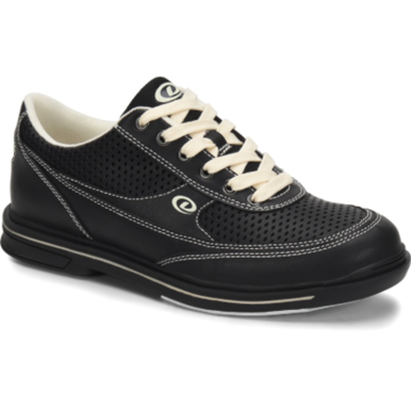 Dexter Turbo Pro Bowling Shoes Black/Cream WIDE WIDTH