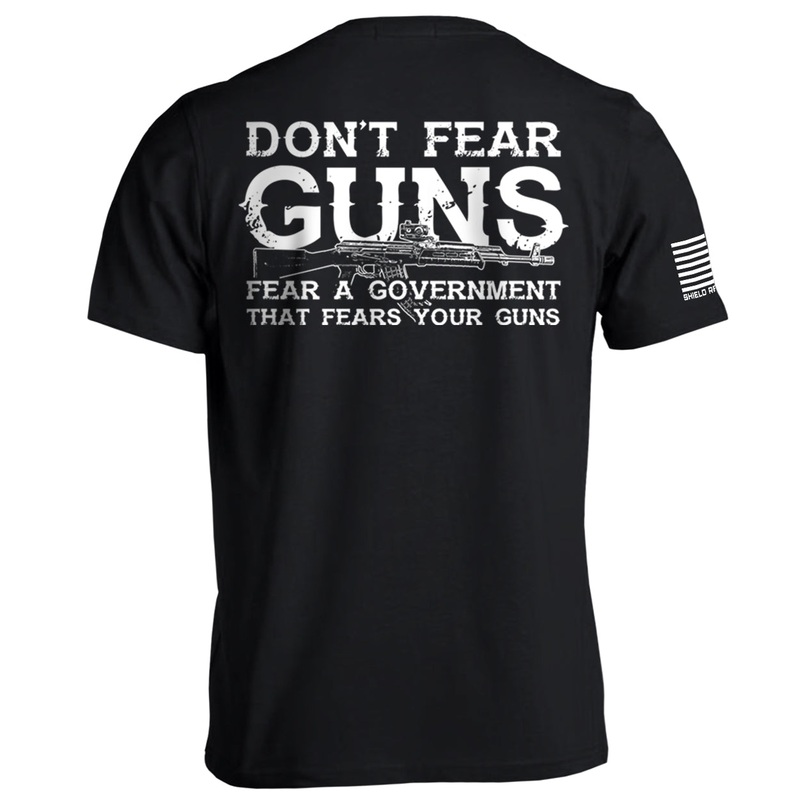 Don’t Fear Guns|Black|Tee