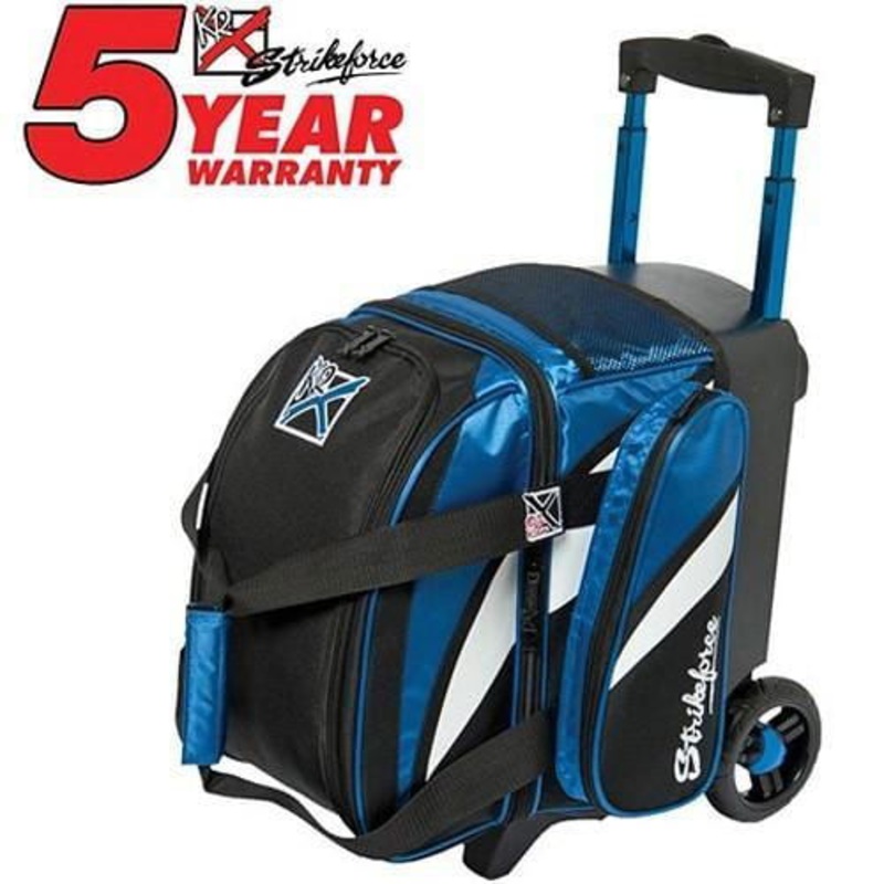 KR Strikeforce Cruiser Single Roller Royal/White/Black Bowling Bag