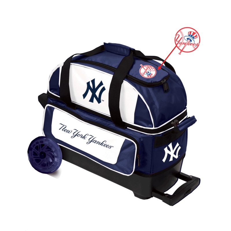 MLB New York Yankees Double Roller Bowling Bag