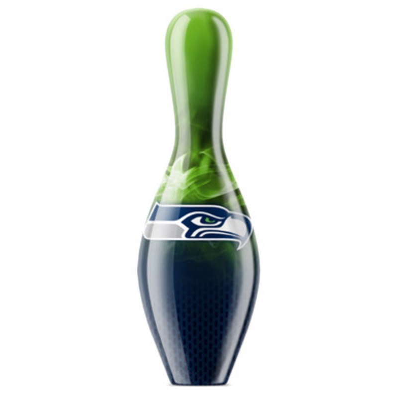 OTBB NFL on Fire Seattle Seahawks Bowling Pin