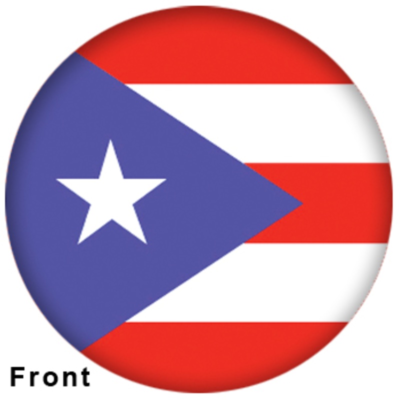 OTBB Puerto Rican Flag Bowling Ball