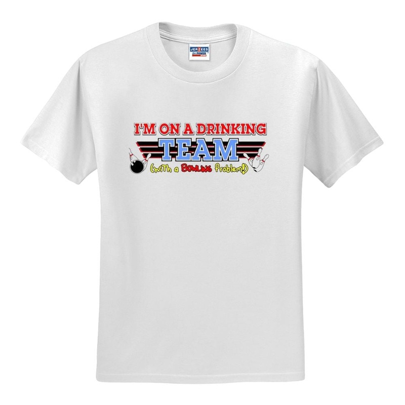 I’m On A Drinking Team T-Shirt- White