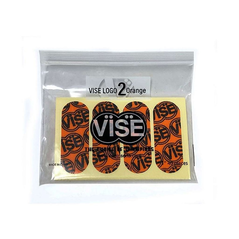 Vise Pre-Cut Vise Logo Tape Patch Tape 1 inch – Orange
