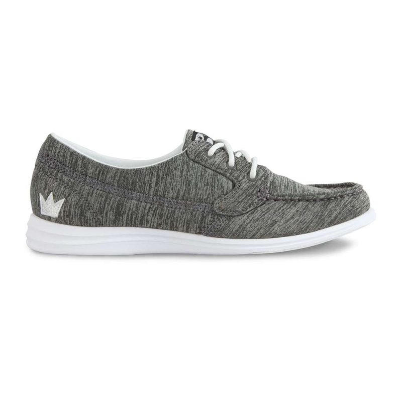 Brunswick Ladies Karma Bowling Shoes- Grey/White