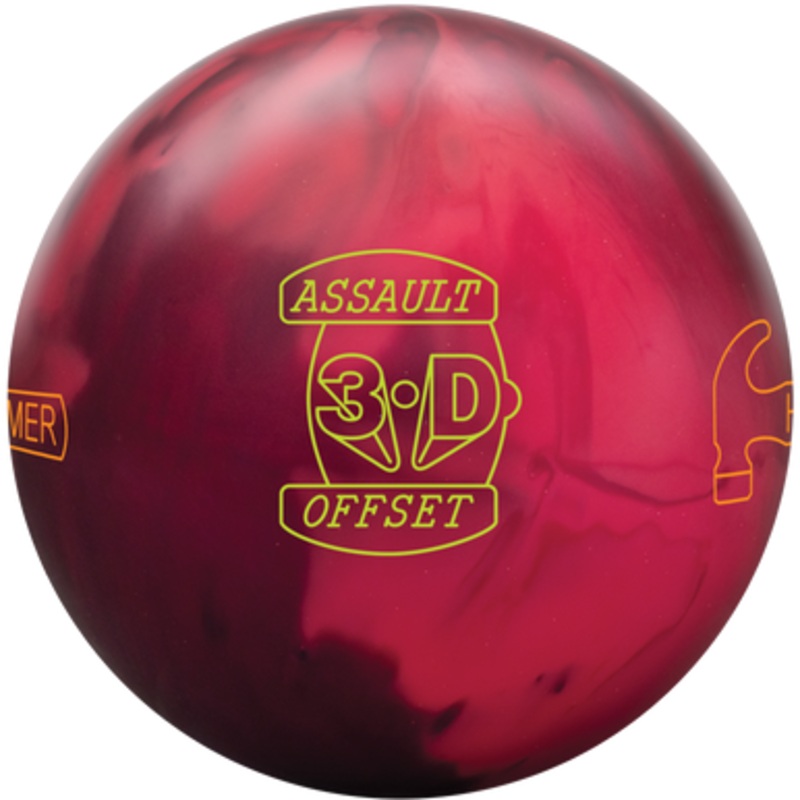Hammer 3-D Offset Assault Bowling Ball