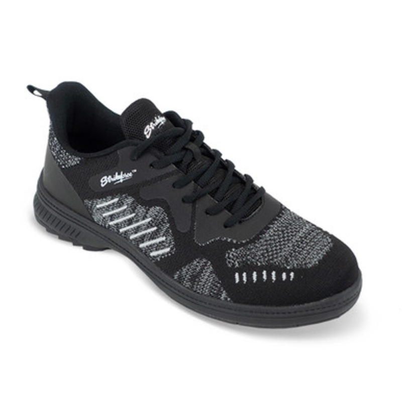 KR Strikeforce Men’s Admiral Bowling Shoes Black/Grey/White Right Handed