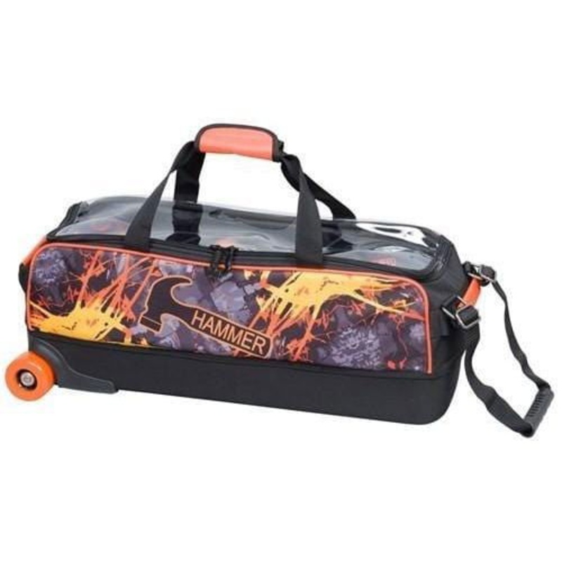 Hammer Dye Sub Slim 3 Ball Tote Fire Bowling Bag