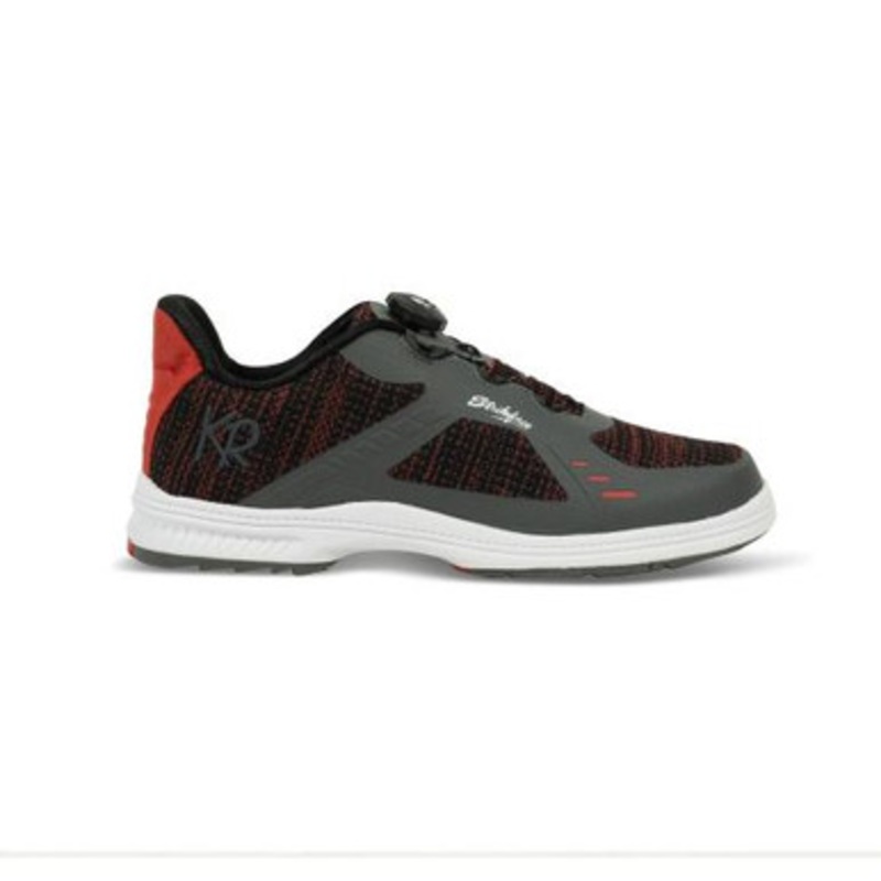 KR Strikeforce Men’s Jet FT Bowling Shoes Black/Red/Grey Right Hand