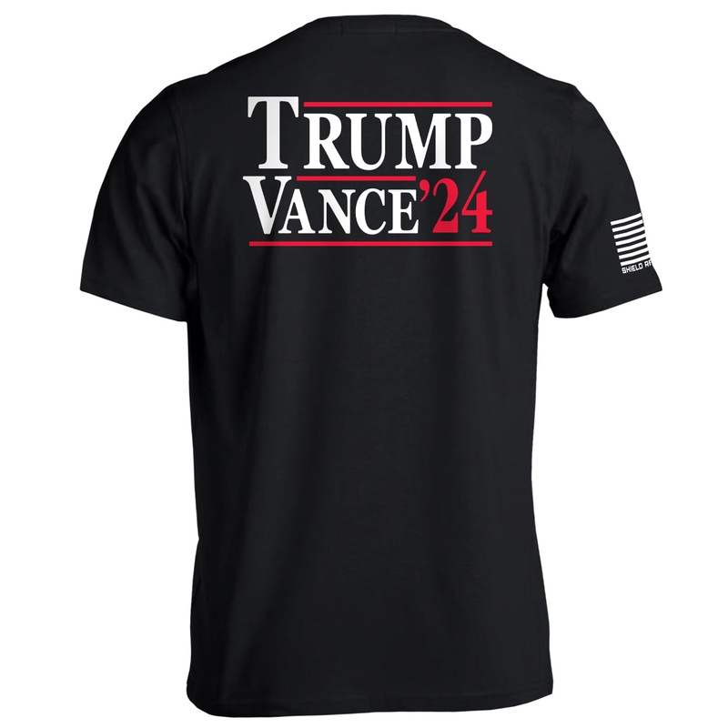 Trump Vance 2024|Tee|Black|Navy|White
