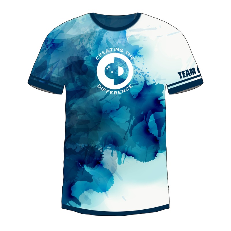 White Watercolor Jersey