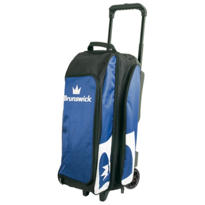 Brunswick Blitz 3 Ball Roller Bag Blue