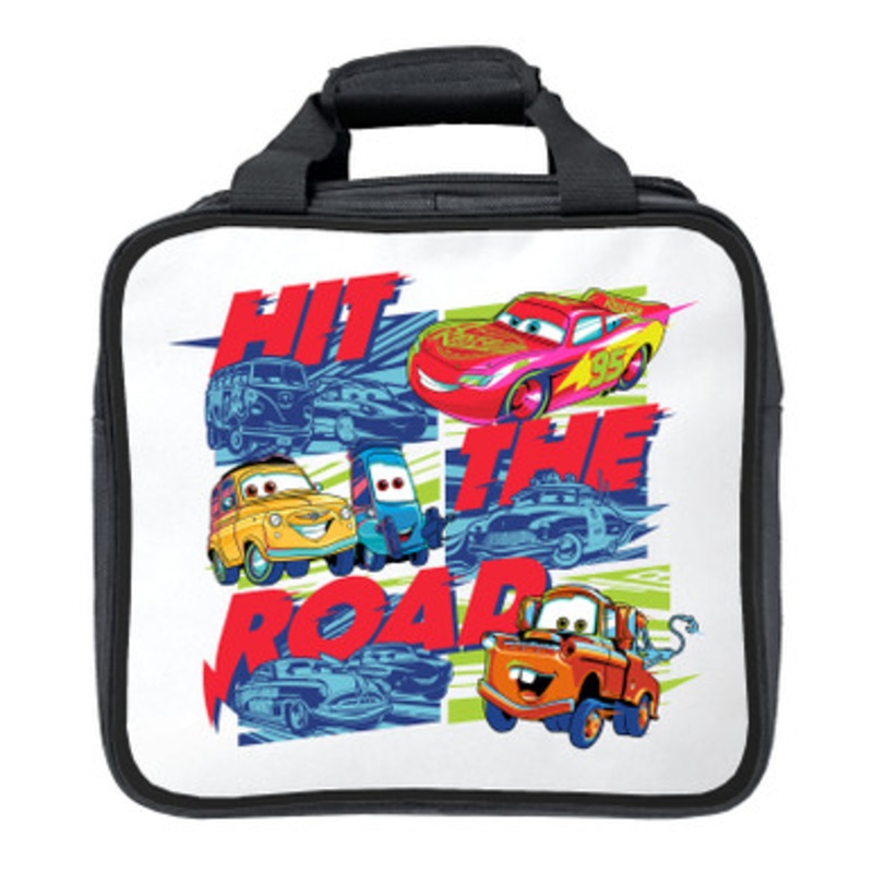 KR Strikeforce Cars Hit The Road 1 Ball Tote Bowling Bag