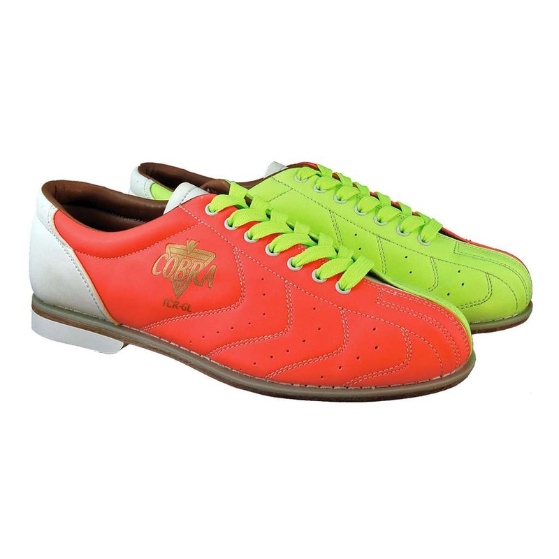Mens Glow TCR-GL Cobra Rental Bowling Shoes- Laces