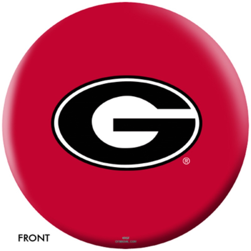 OTBB Georgia Bulldogs Bowling Ball