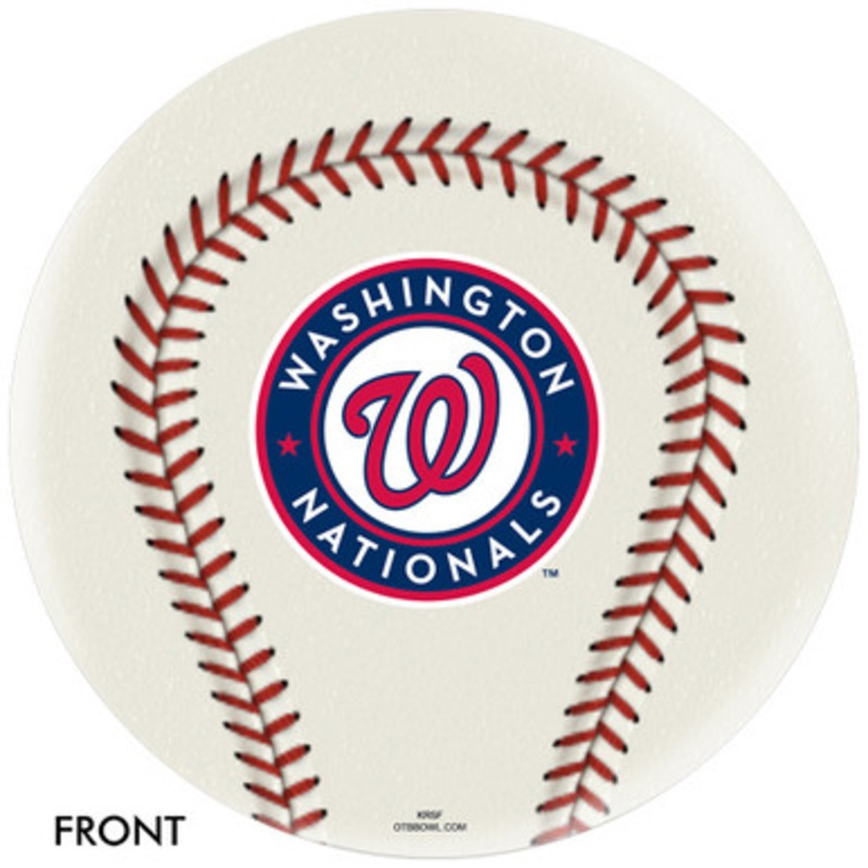 OTBB Washington Nationals Baseball Bowling Ball