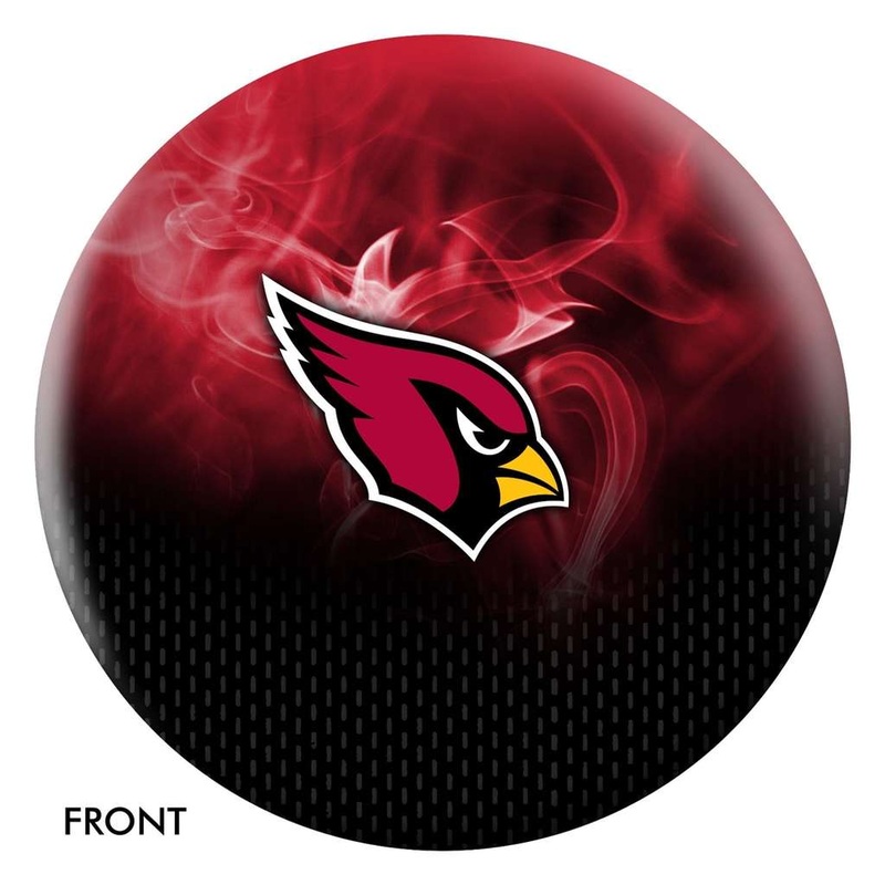 Arizona Cardinals NFL On Fire Bowling Ball