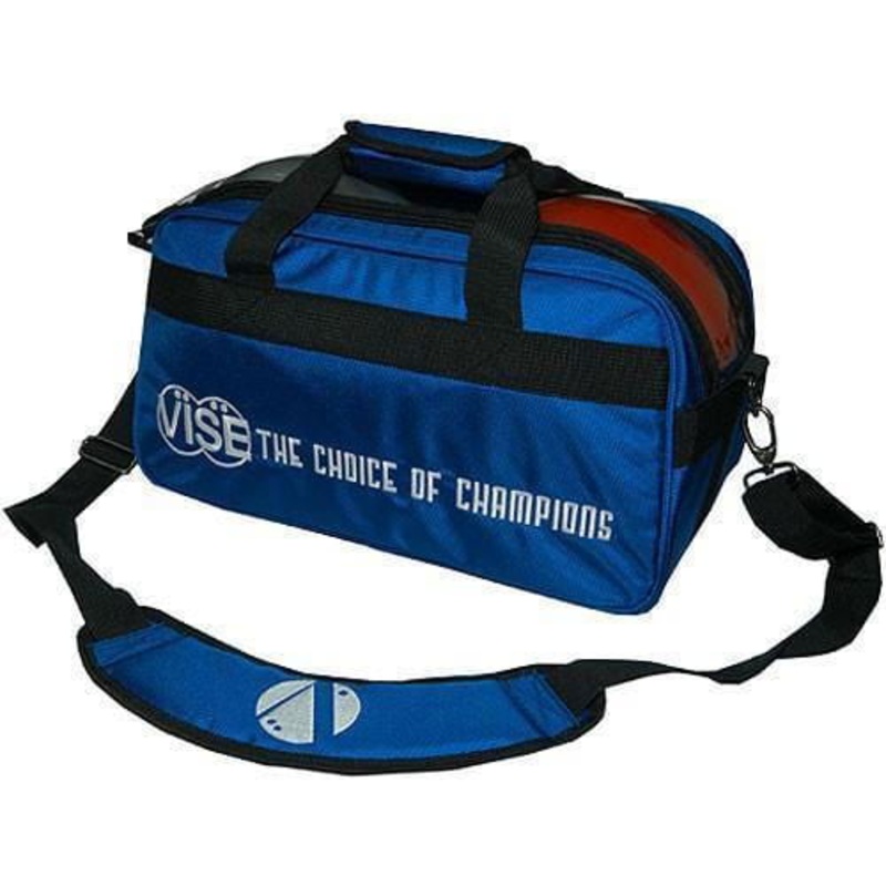 Vise 2 Ball Clear Top Tote Blue