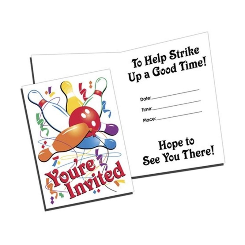 Birthday Party Invitations Box of 12