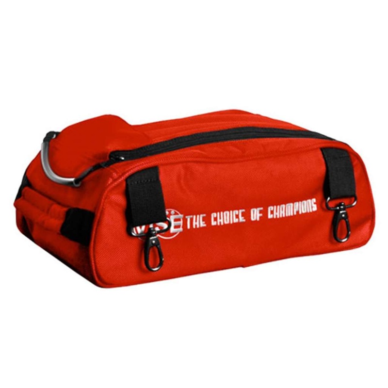 Vise Shoe Bag Add On for Vise 2 Ball Roller Bowling Bags- Red