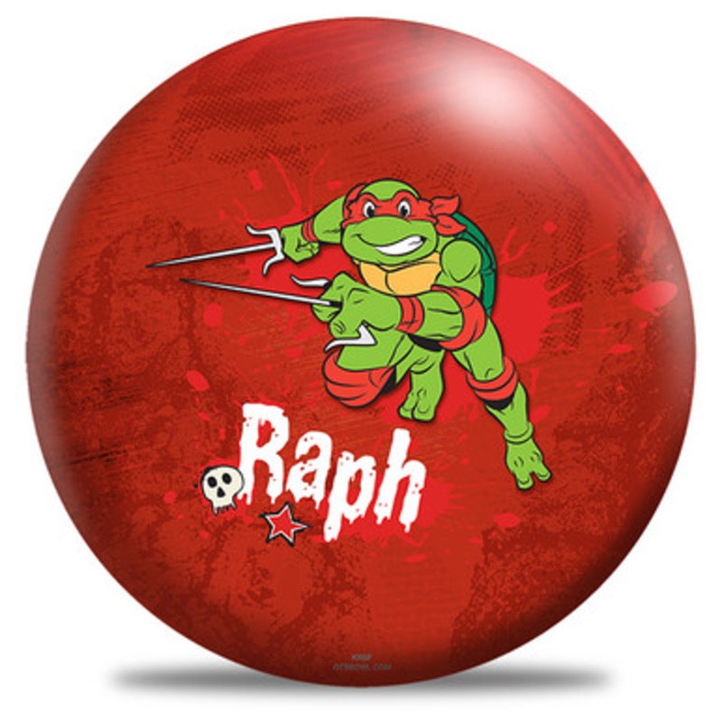 OTBB Teenage Mutant Ninja Turtles Raphael Bowling Ball