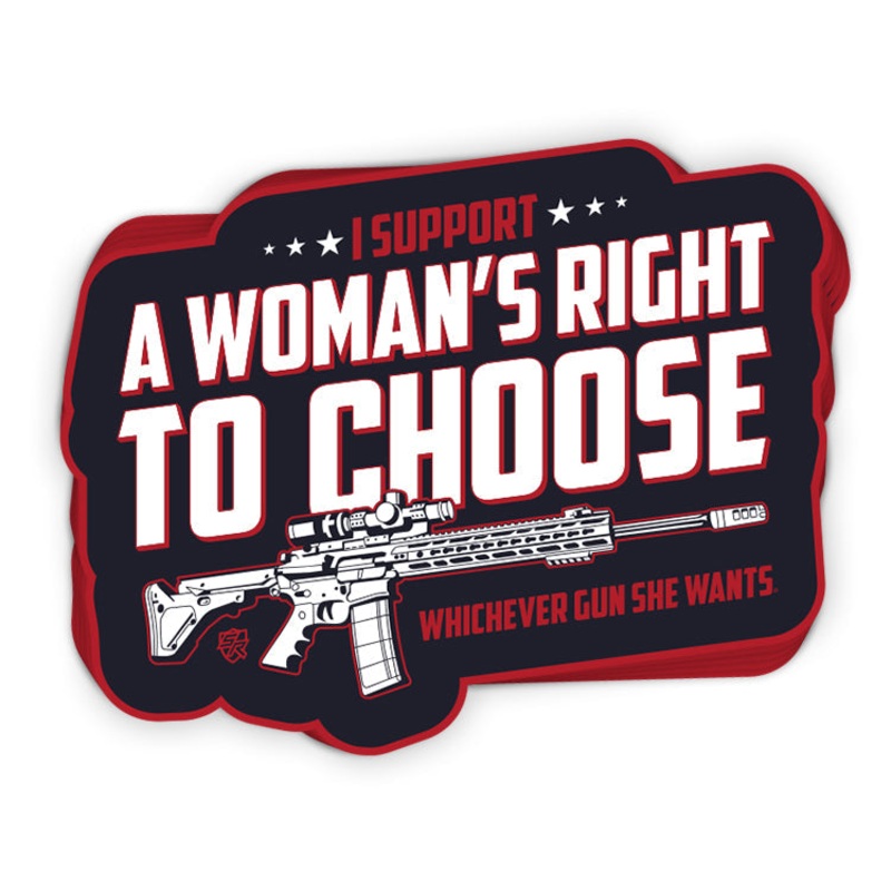 A Women’s Right to Choose Decal
