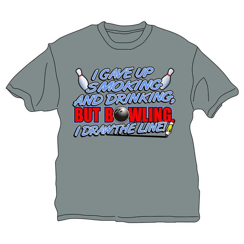 I Gave Up Smoking and Drinking T-Shirt – Gray