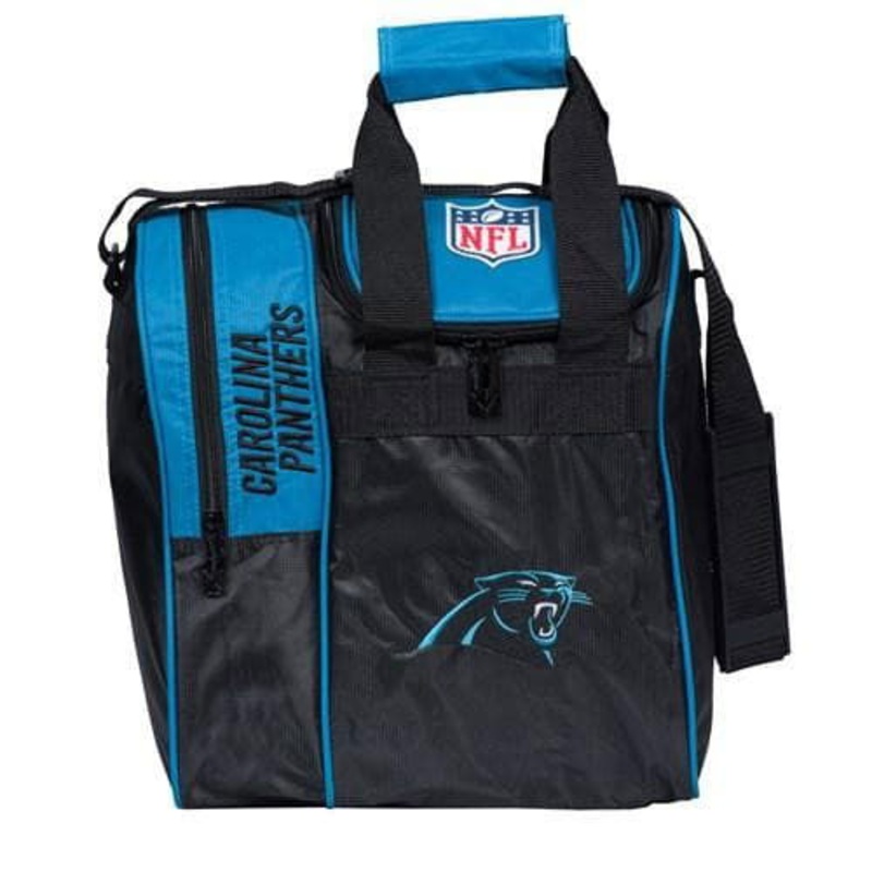 NFL 2020 Carolina Panthers Single Tote Bowling Bag