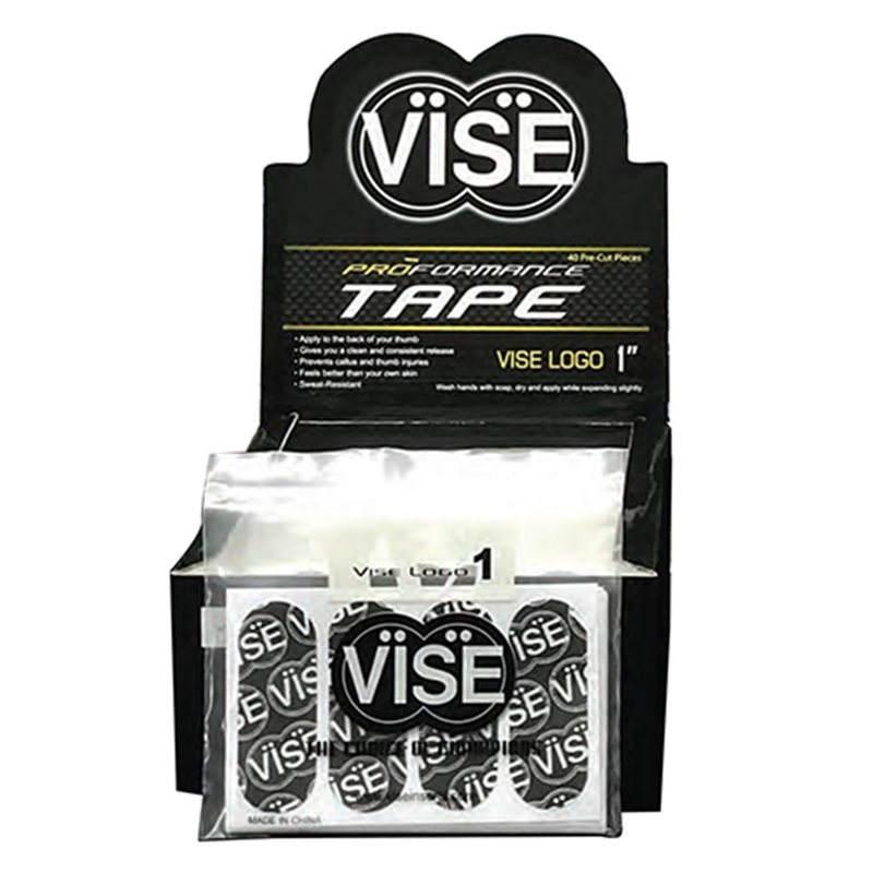 Vise Pre-Cut Logo Tape – Black