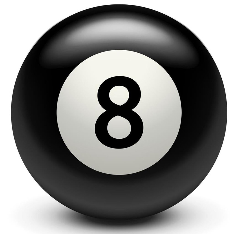 8 Ball Billiards Bowling Ball|14lbs|15lbs