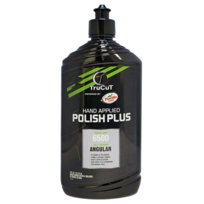 CtD TruCut Hand Applied Polish Plus Powered by Turtle Wax – 8 oz Bottle