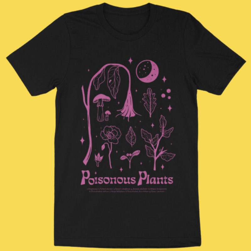 ‘Poisonous Plants’ Shirt|Small|Medium|Large|X-Large|2XL