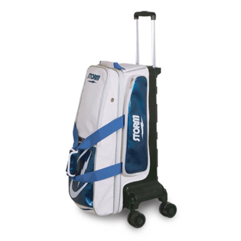 Storm Rolling Thunder Signature 3 Ball Bowling Bag White/Blue