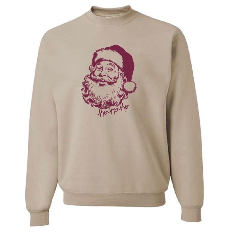 Vintage Santa Womens Crewneck – Multiple Colors