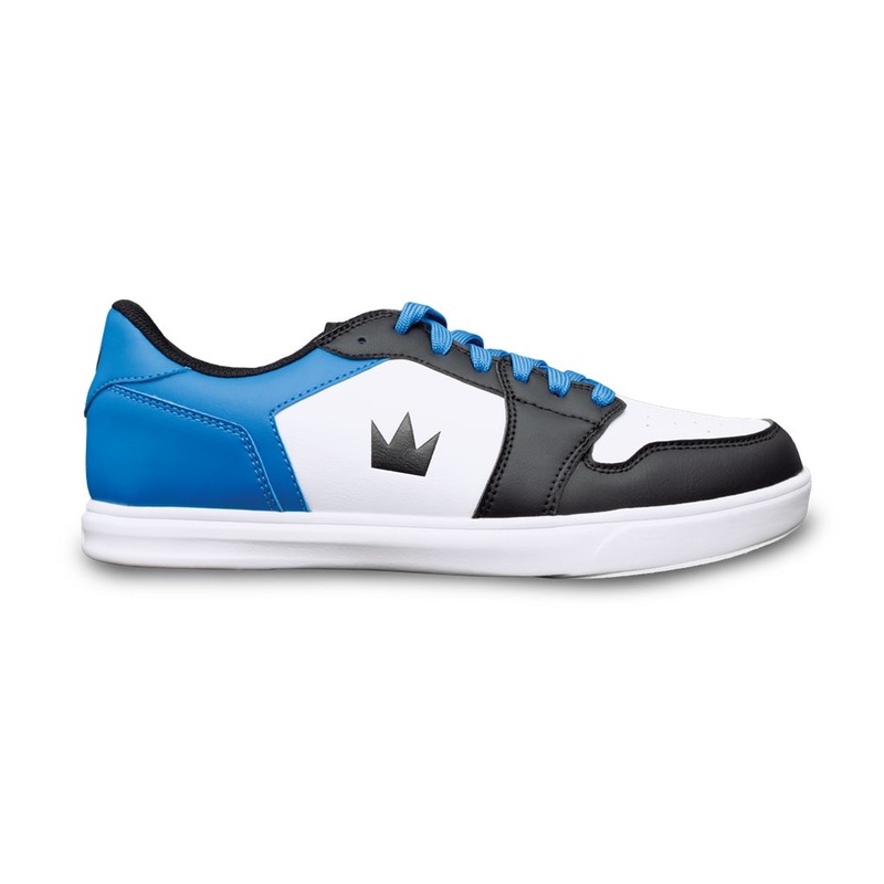 Brunswick Mens Fanatic Bowling Shoes – Black/Blue