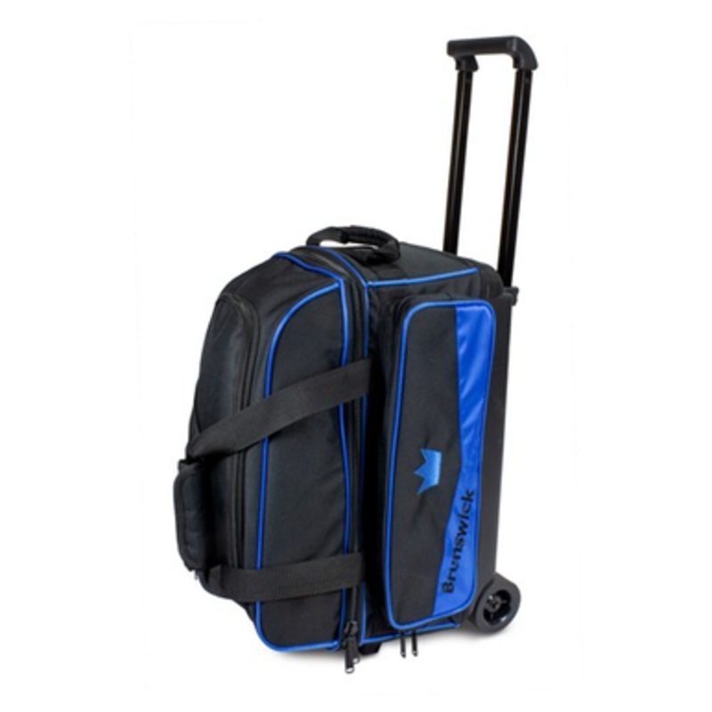 Brunswick Zone 2 Ball Roller Bag Royal