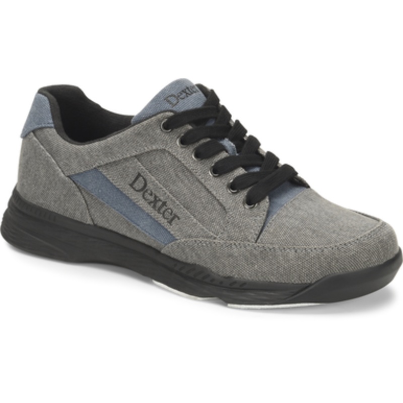 Dexter Brock Mens Bowling Shoes Grey/Blue/Black