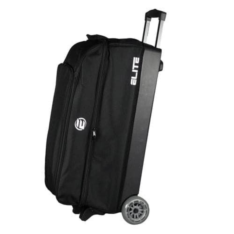 ELITE Basic Triple Roller Black Bowling Bag